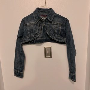 Jean Crop Jacket